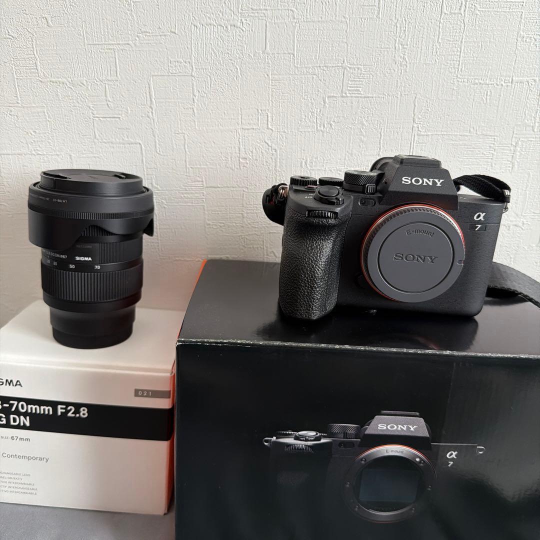 値下げ‼️Sony α7ⅳ + Sigma 28-70mm F2.8 DG DN