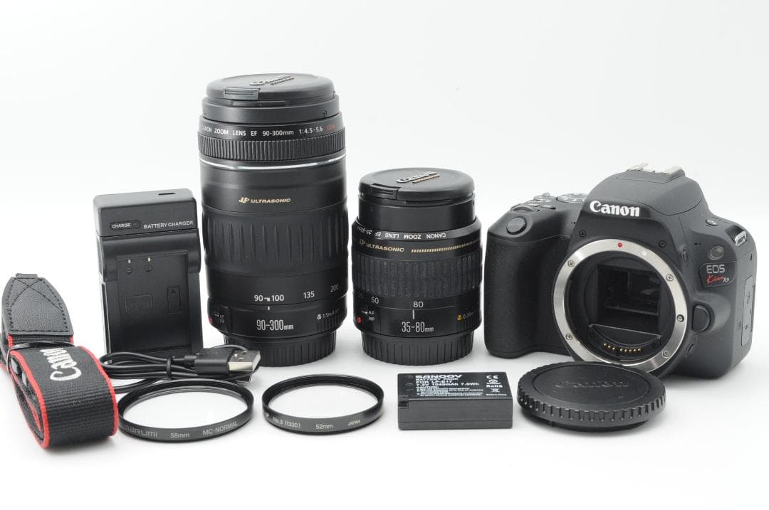 ★新品級⑦★春のSALE★ Canon EOS Kiss x9 ダブルレンズ