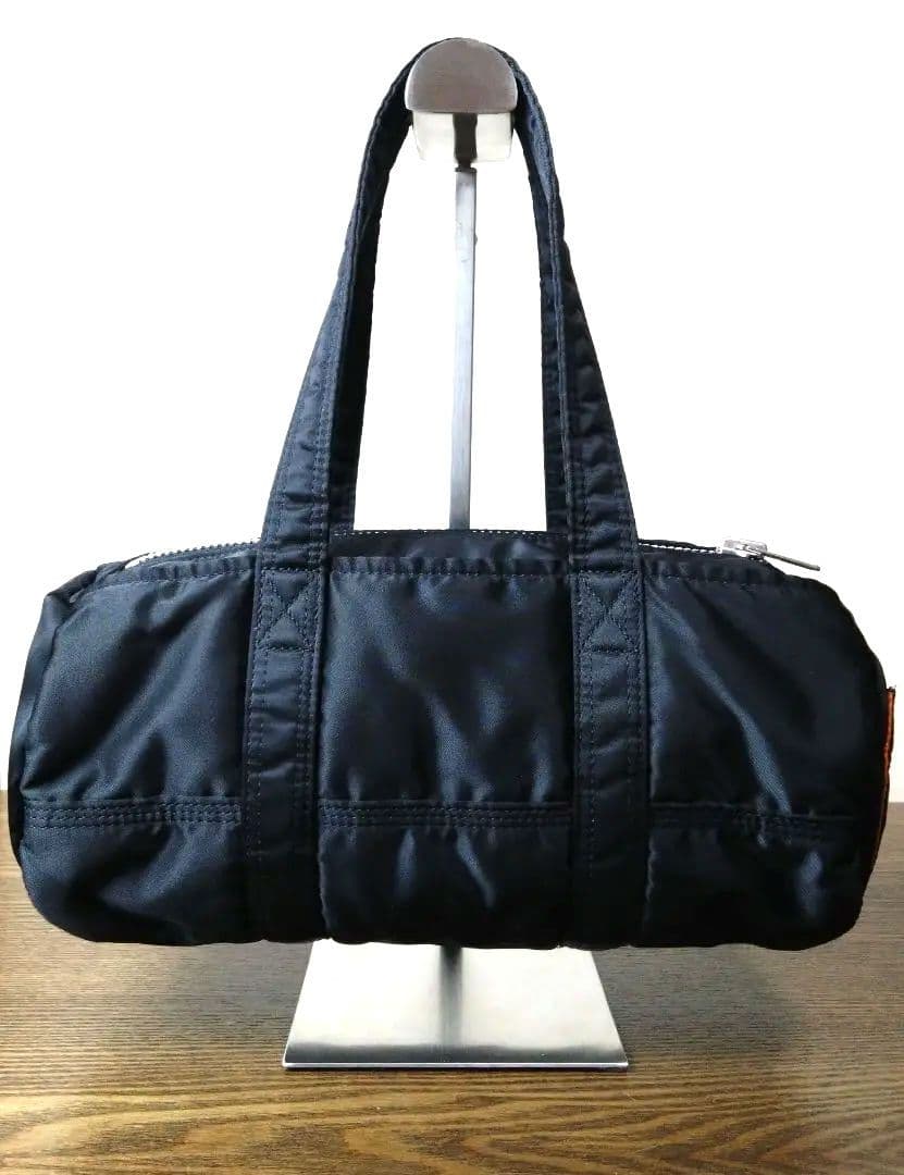 美品未使用級【ポーター】 タンカーミニボストン ドラム ダッフル ブラック