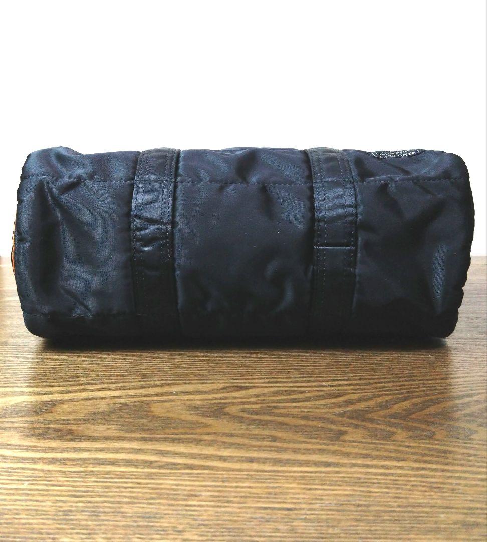 美品未使用級【ポーター】 タンカーミニボストン ドラム ダッフル ブラック