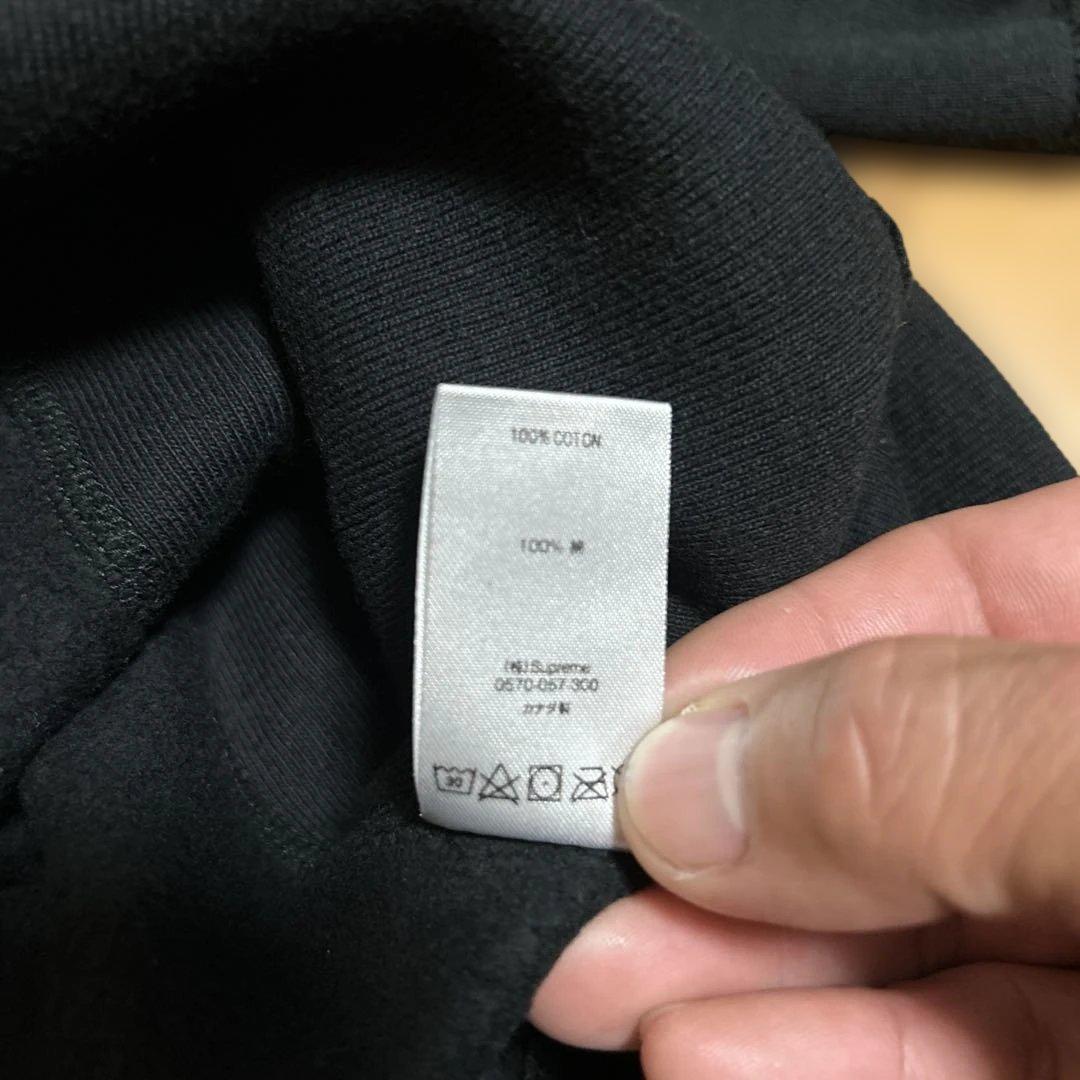 supreme 18aw box logo crewneck スウェットブラック