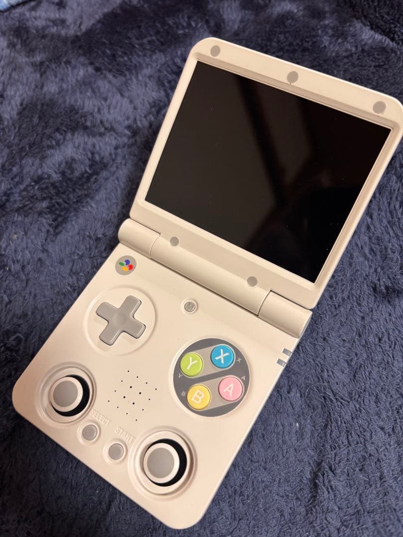 ぱ*ん様 ほぼ新品 Miyoo Flip V2 ホワイト SFC風 仕様