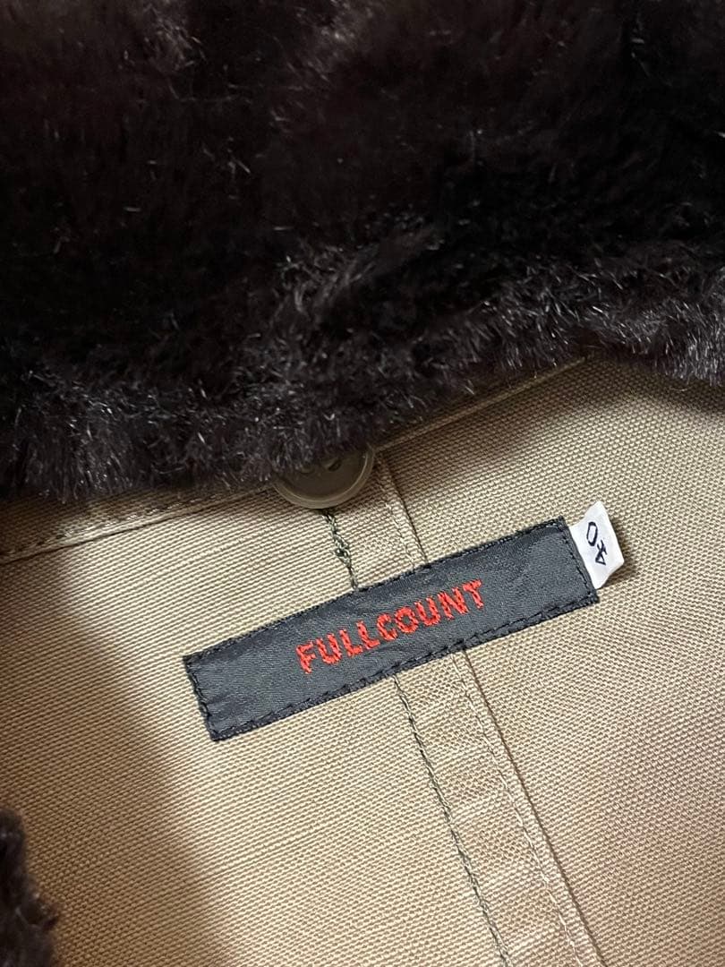 FULLCOUNT ボア付き カバーオール フルカウント ジャケット