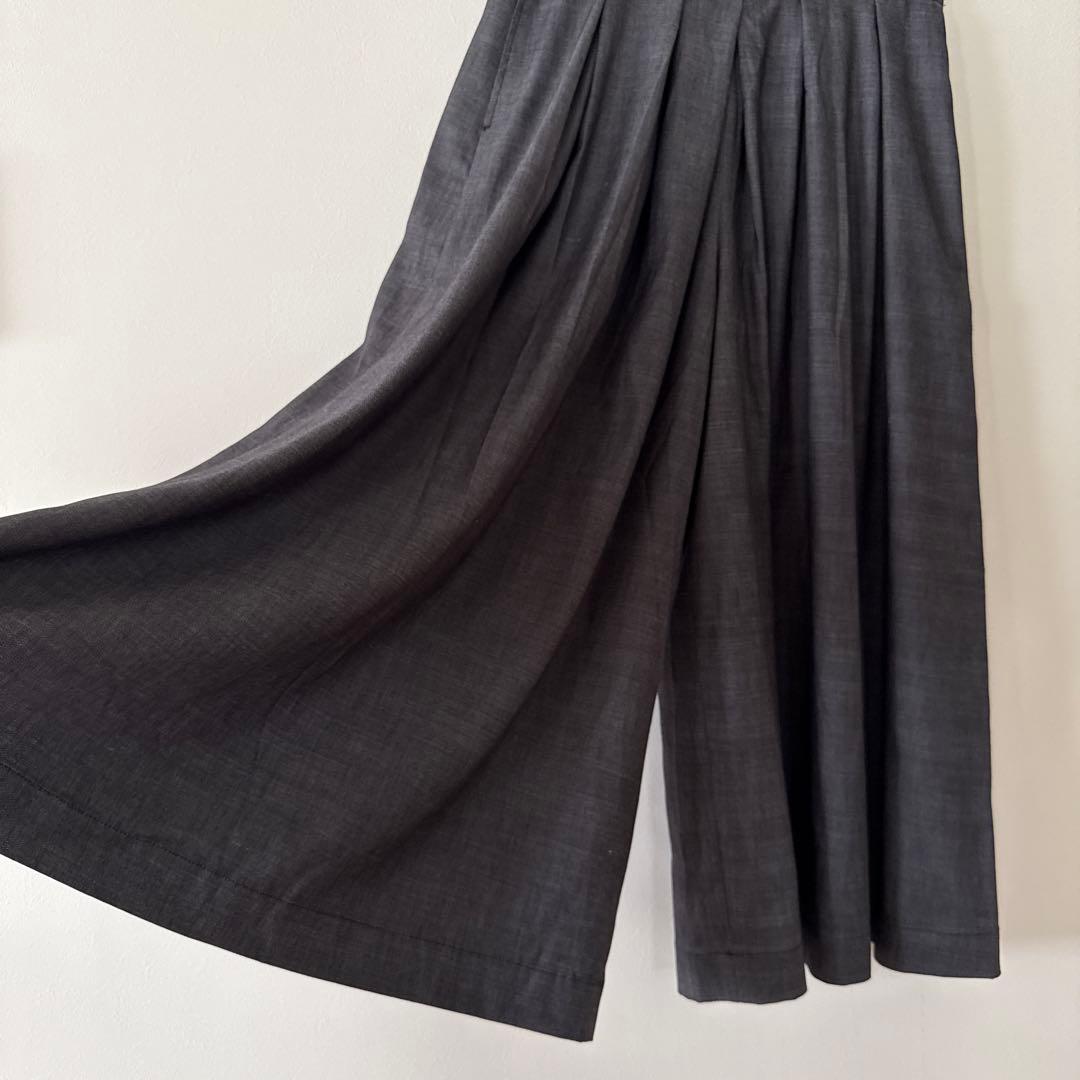 新品未使用 インゲボルグ ワイドパンツ ガウチョ キュロット デニム