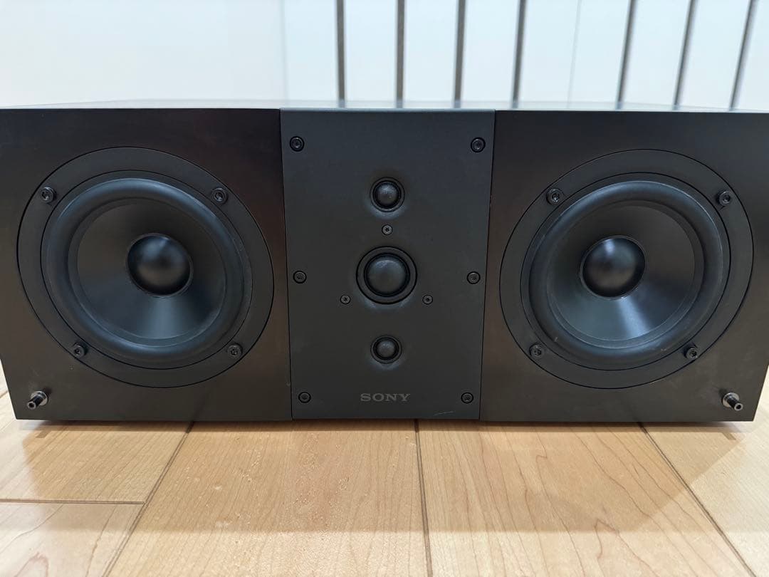 SONY センタースピーカー 2ウェイ ブラック