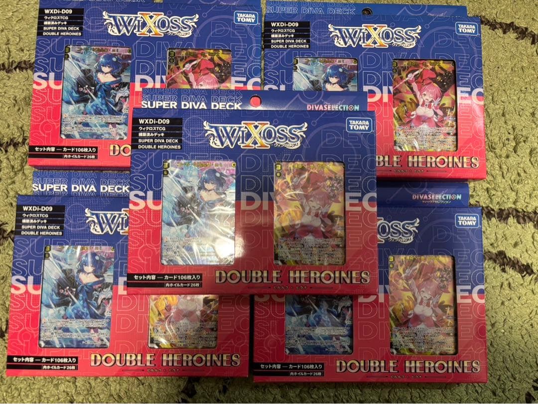 【未開封】ウィクロス WIXOSS 引退品 構築済みデッキ ブースターパックなど