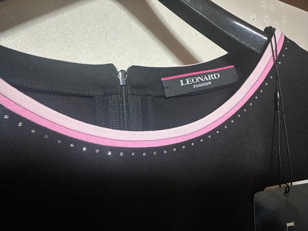 LEONARD カットソー 7分袖 未使用 タグ付 カンカン LL サイズ42