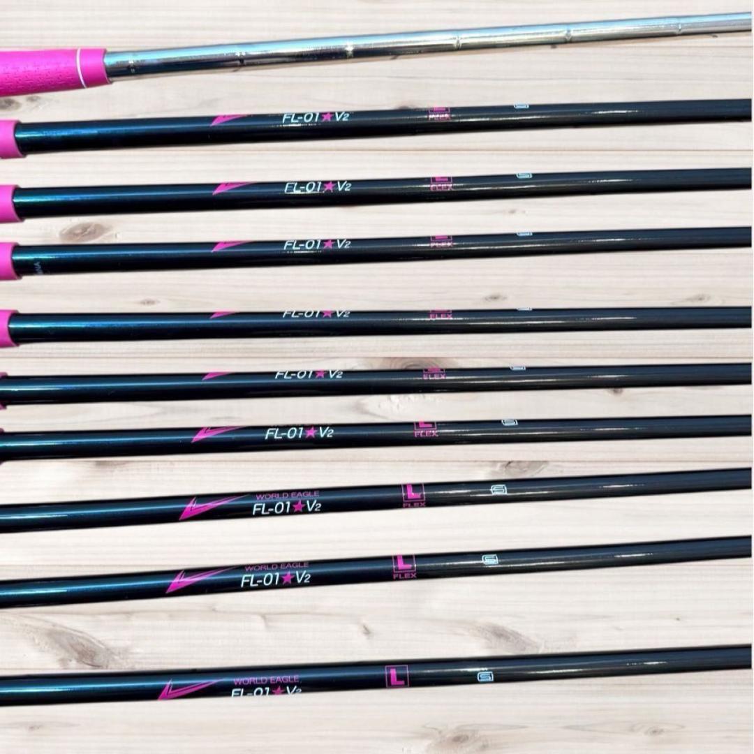 【おまけ付】ワールドイーグル FL-01 V2 10本セット クラブ ゴルフ