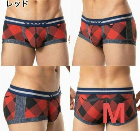 【専用2点セットTOOT】TOOT バッファローチェック　ナノボクサー　М&L