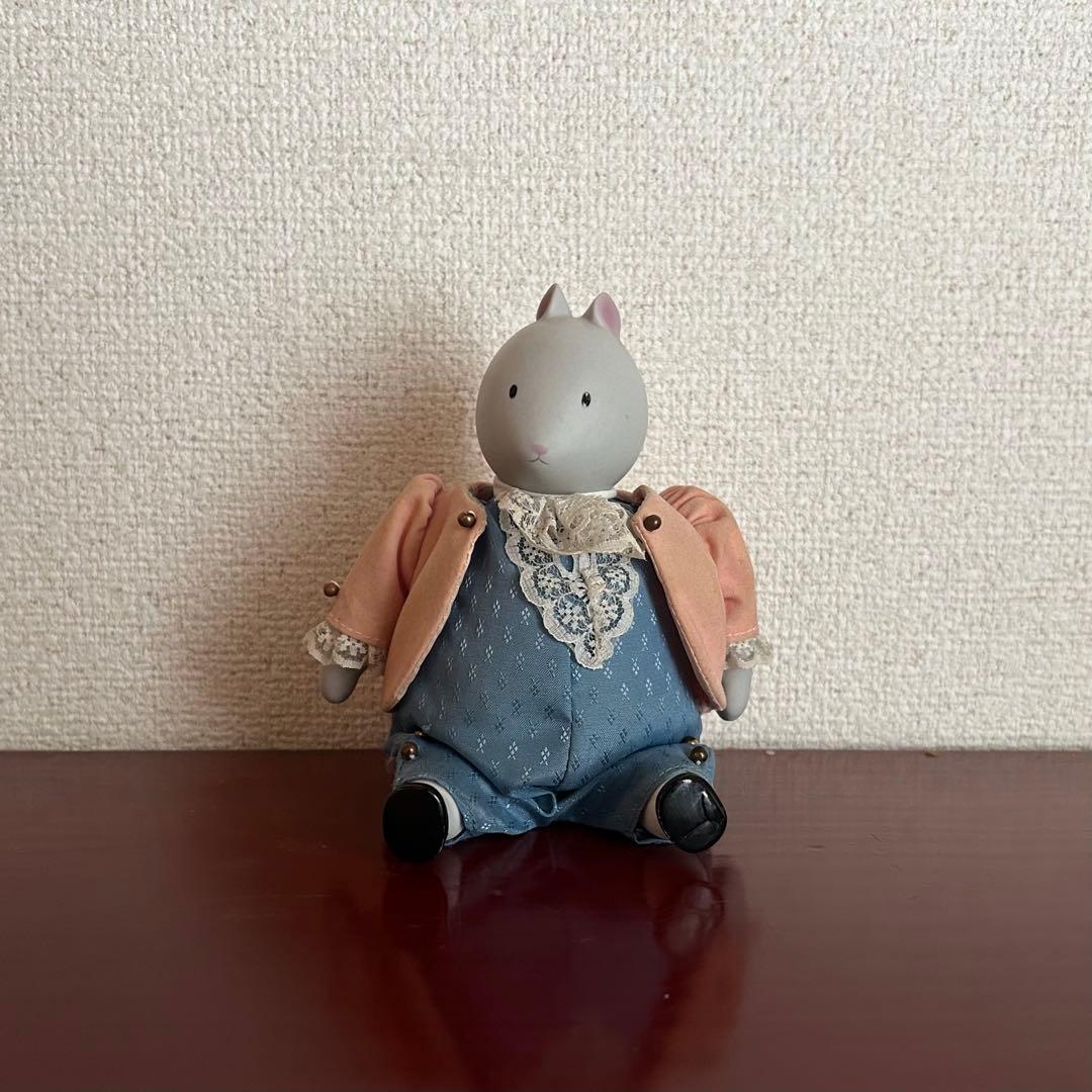 ヴィンテージ ネズミのビスクドール（チャイナヘッドドール・ミニョネット）送料込