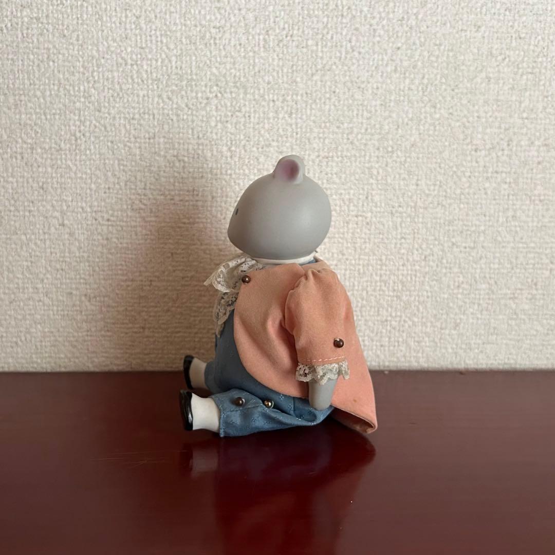 ヴィンテージ ネズミのビスクドール（チャイナヘッドドール・ミニョネット）送料込