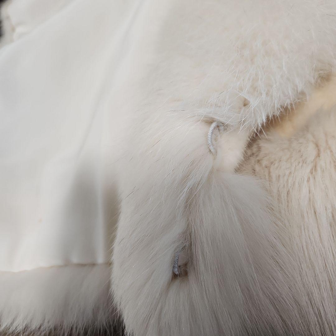 FOXEY ホワイトファー ショートベスト