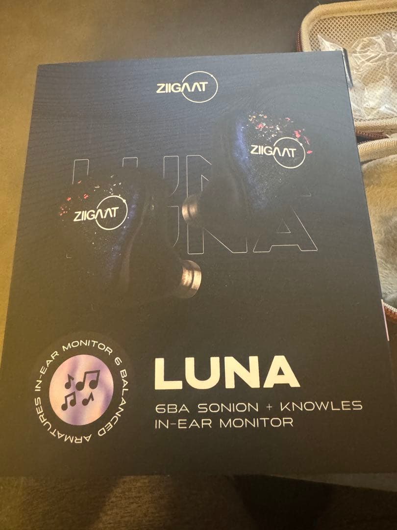 【最終値引き】ZIIGAT LUNA 6BA 有線イヤフォン