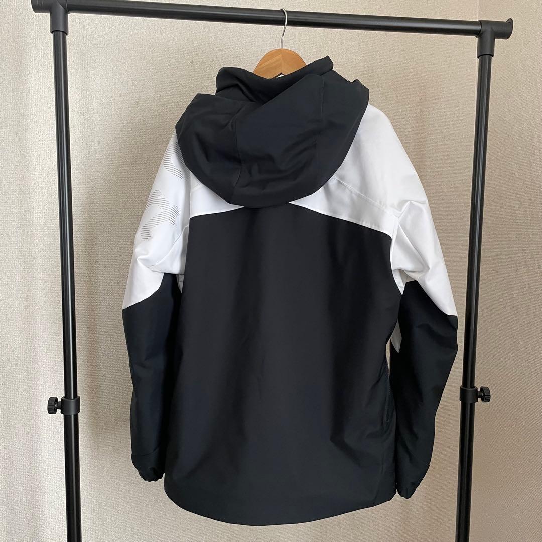 デサント DESCENTE スキーウェア 上下セット 男女 M L白黒