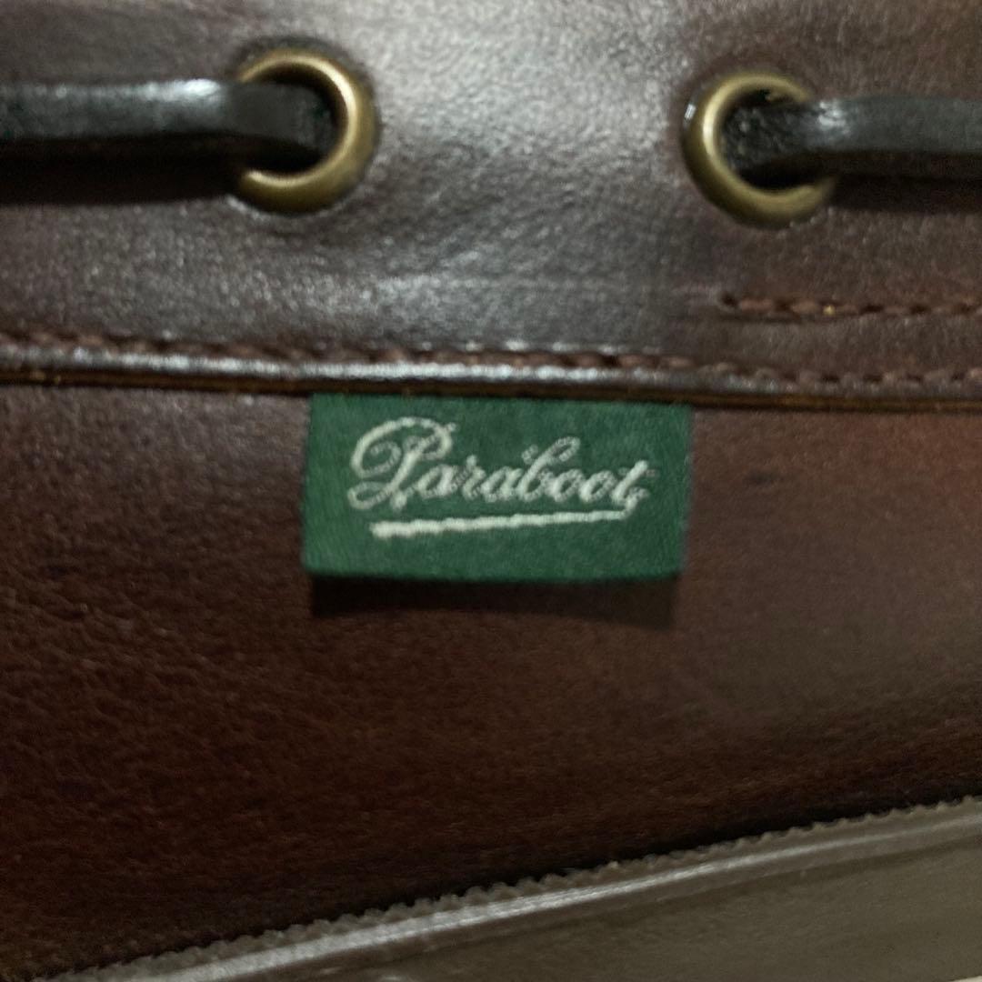 美品　Paraboot パラブーツ　デッキシューズ　8 ブラウン　バース