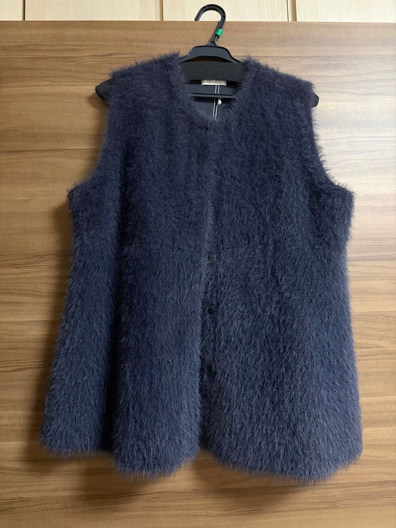 TOMORROWLAND Ballsey フェザーヤーン ペプラムベスト