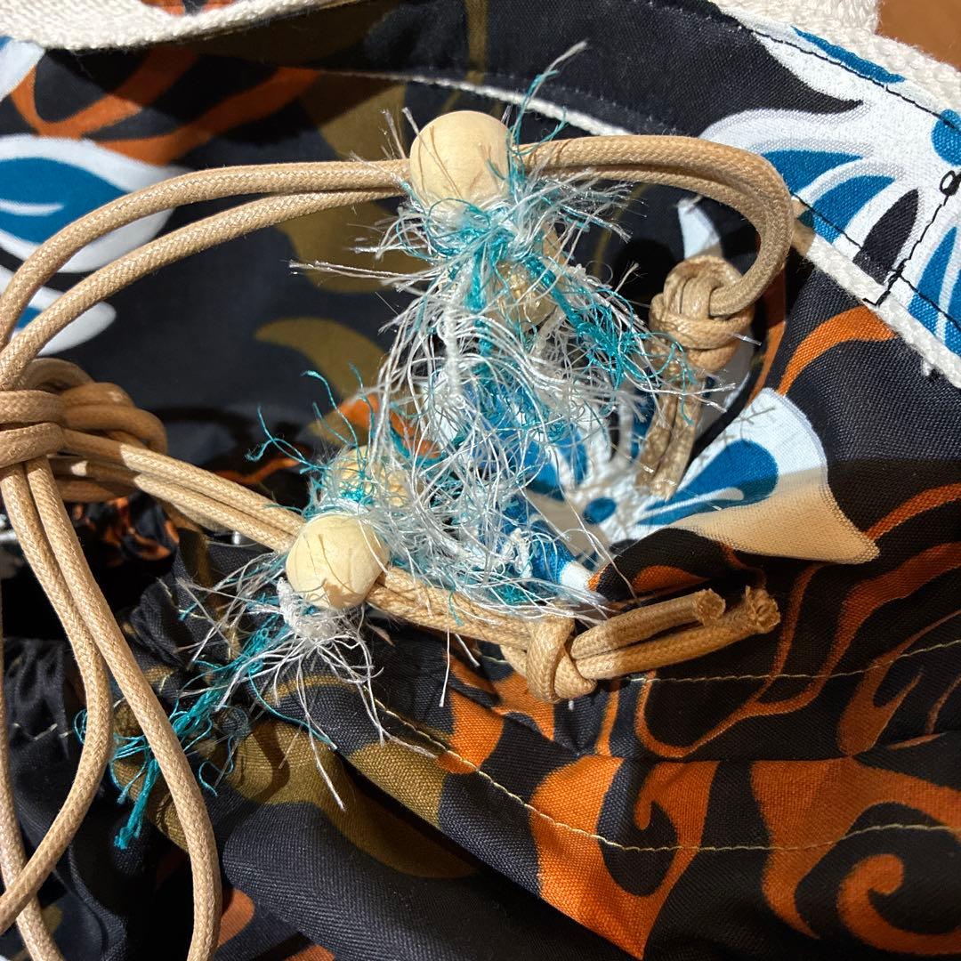 超メルカリ市特別価格☆ハワイアン　ミシンキルト　2ウェイバッグ