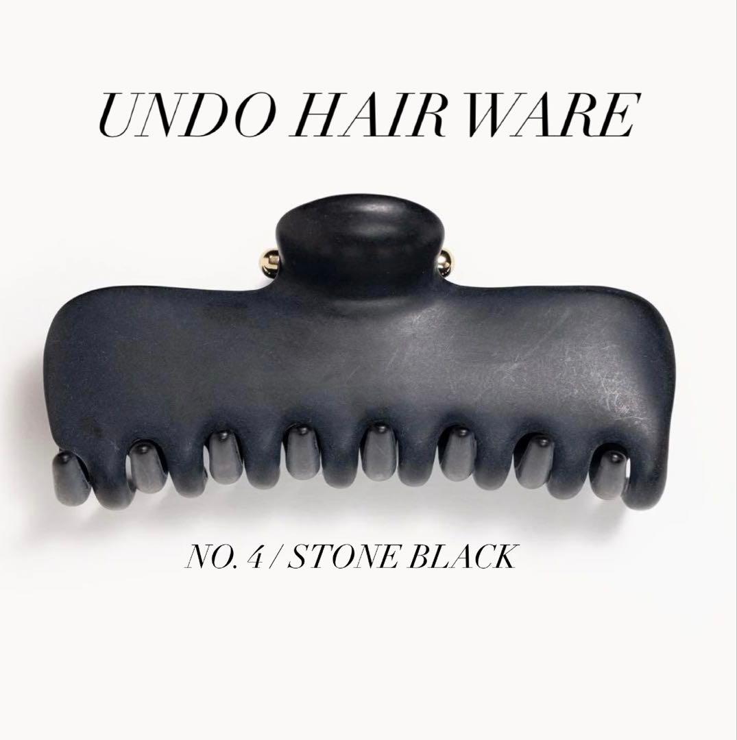 【SALE】UNDO HAIR WARE NO. 4 / STONE BLACK