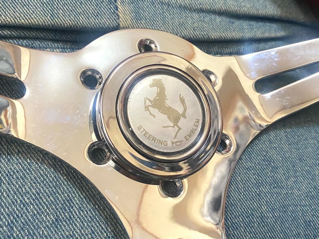 美品　ウッドステアリング 29Φ 小径　即決大歓迎