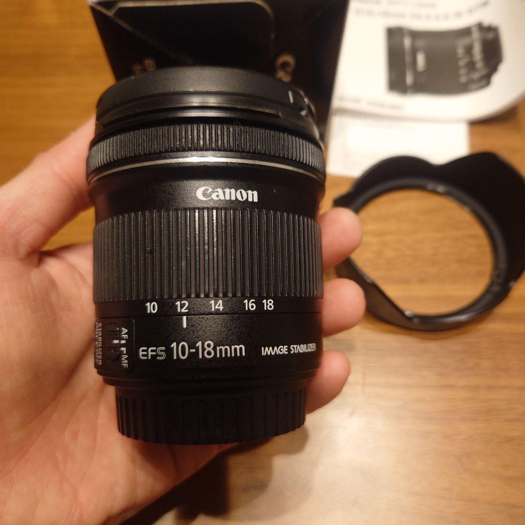 レンズ(ズーム) Canon EFS 10-18mm f/4-5.6 IS STM