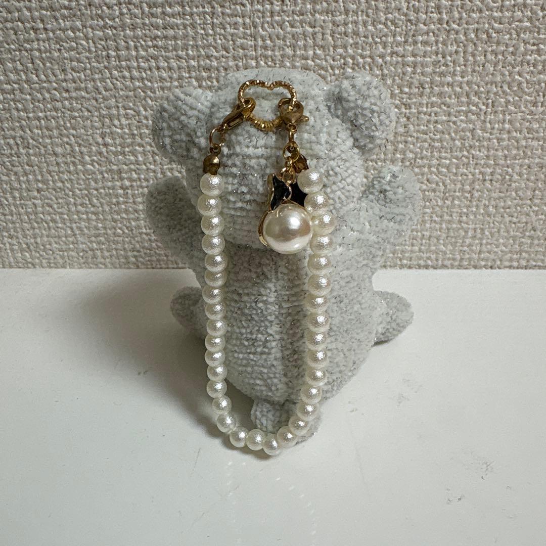 まゆこシェニール　シェニールベア　水色