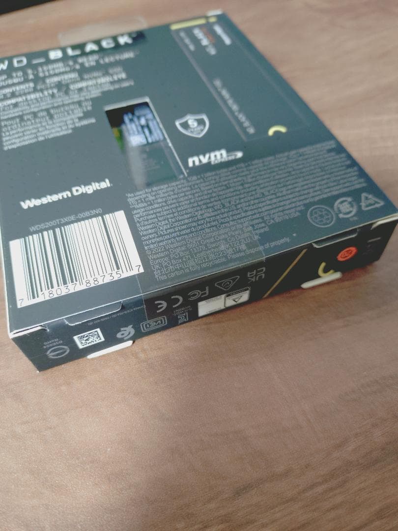 内蔵型SSD WD_BLACK SN770 NVMe SSD 2TB