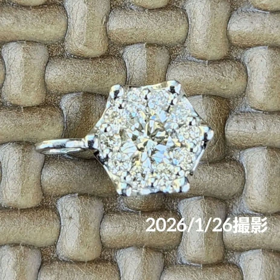 プラチナネックレス　Pt900　ネックレストップ　ダイヤモンド　0.31ct ✨