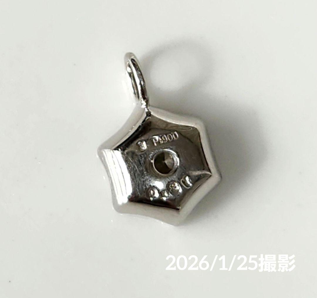 プラチナネックレス　Pt900　ネックレストップ　ダイヤモンド　0.31ct ✨