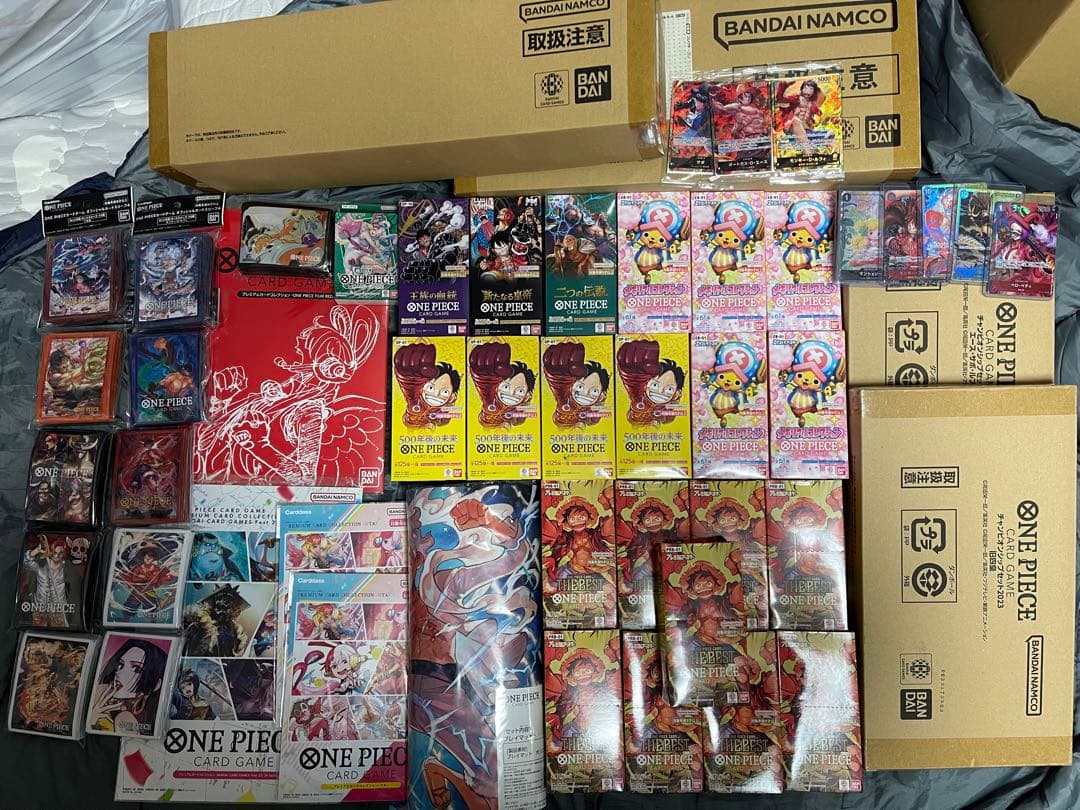 【引退品】　ワンピースカード　未開封BOX テープ付き　50セット　プロモ複数