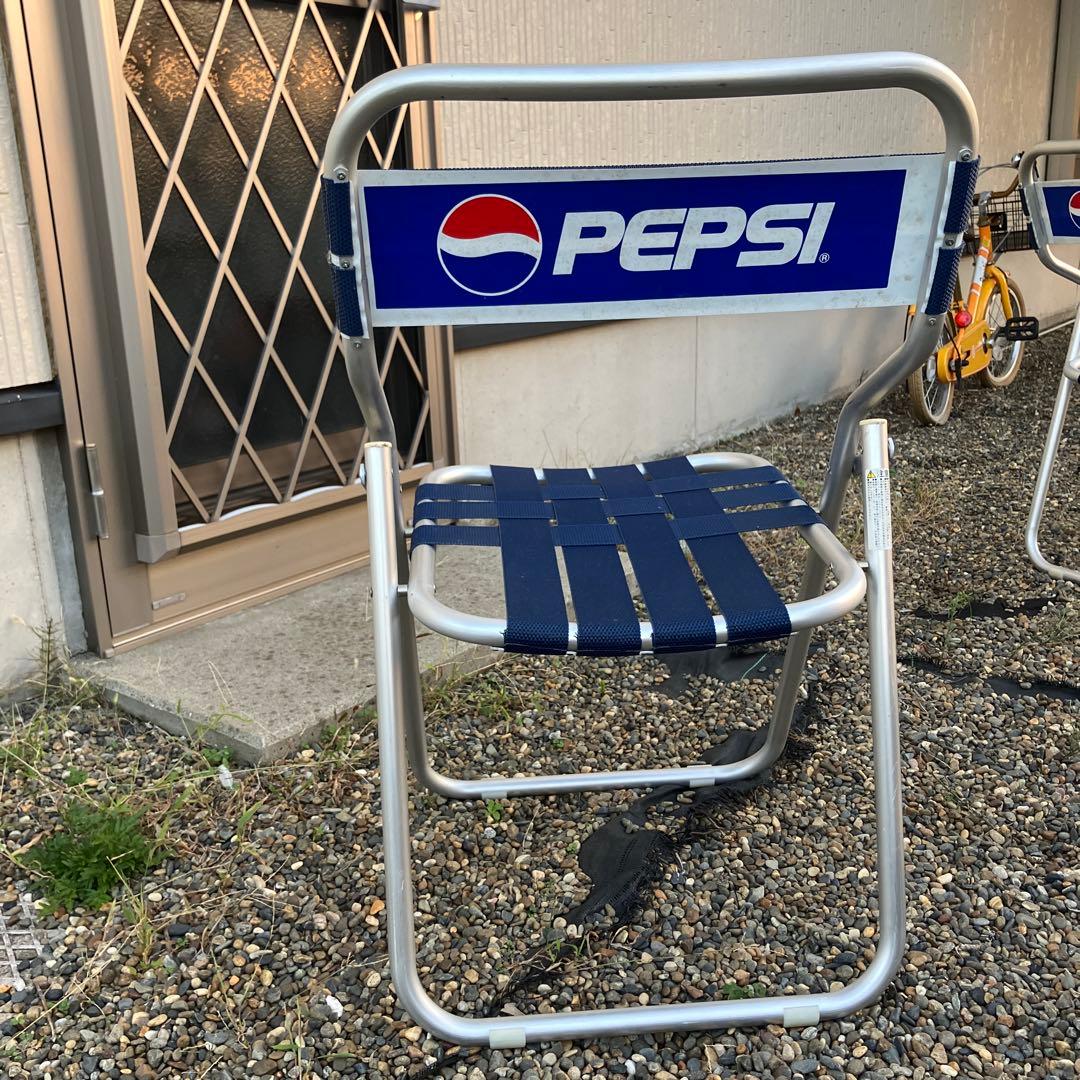 【ハル吉さん専用品です】PEPSI 折りたたみアウトドアチェア　『非売品』希少