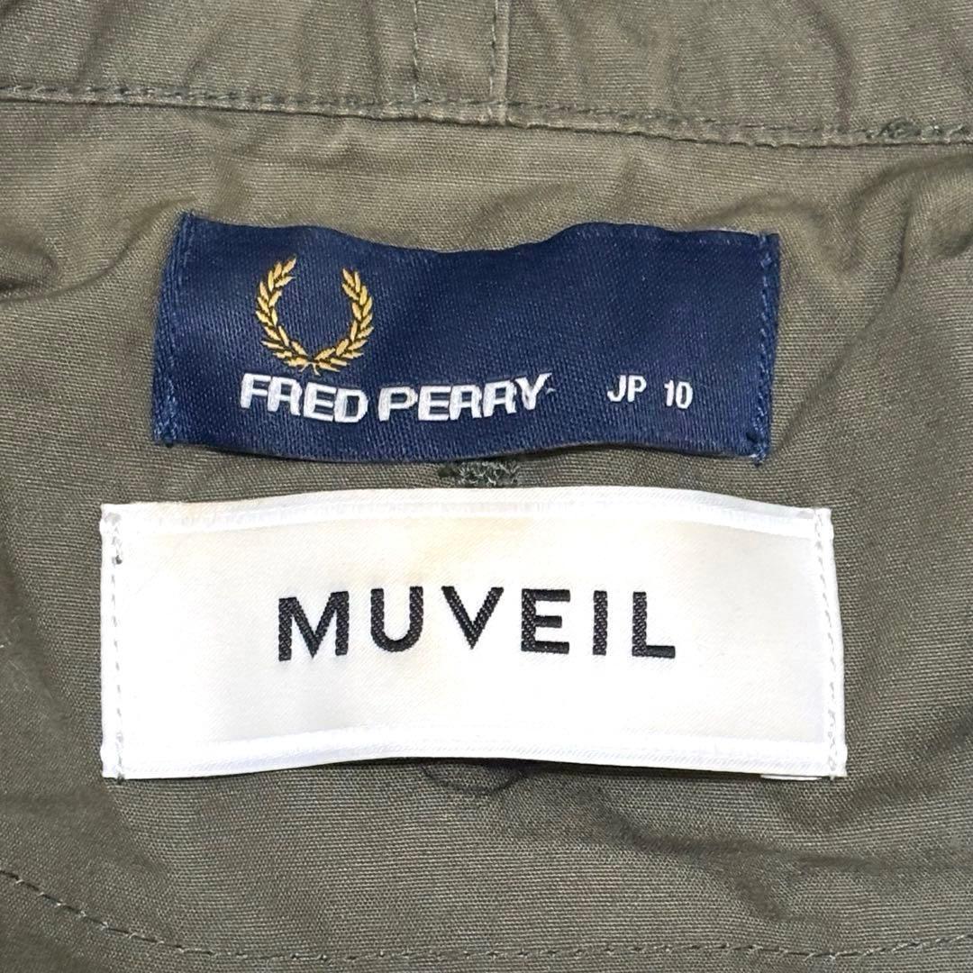 ぱ*ふ様 希少★FRED PERRY × MUVEIL フィッシュテールパーカー