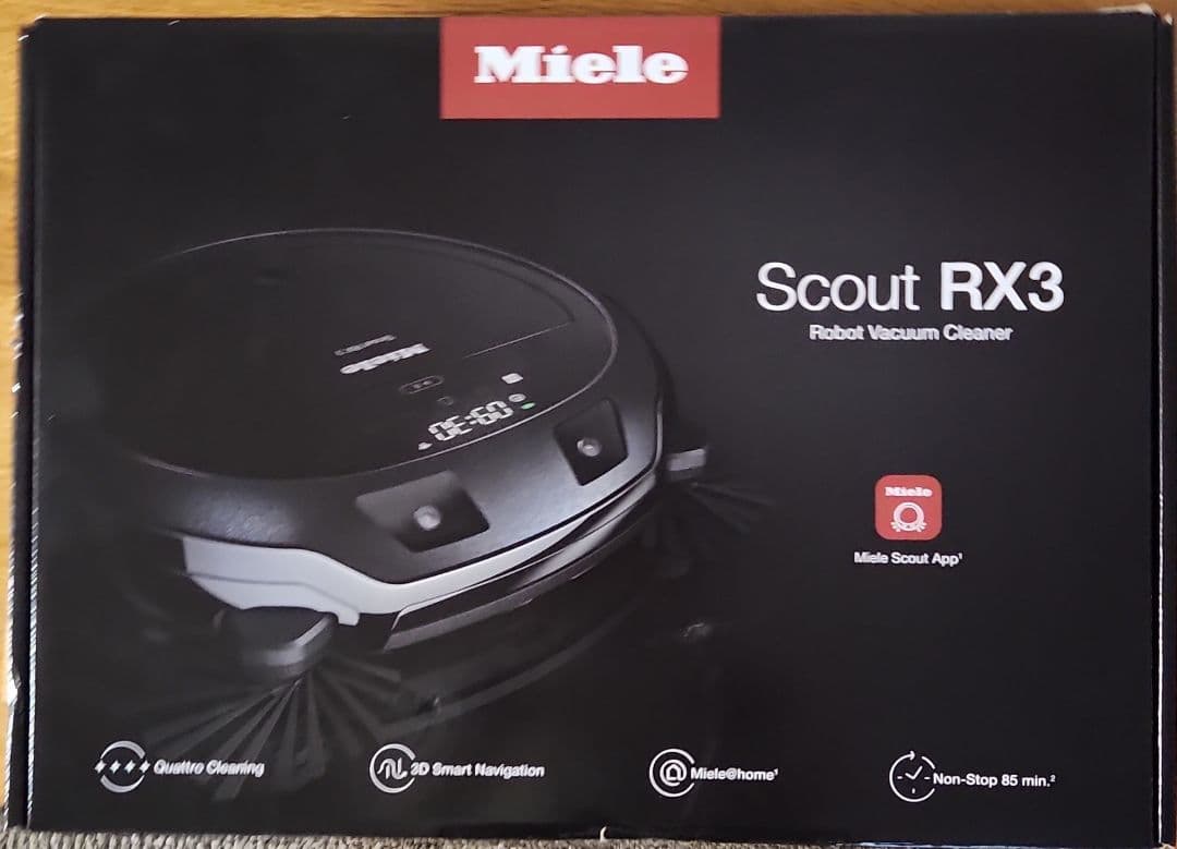 新品未使用 ロボット掃除機 Miele（ミーレ）Scout RX3