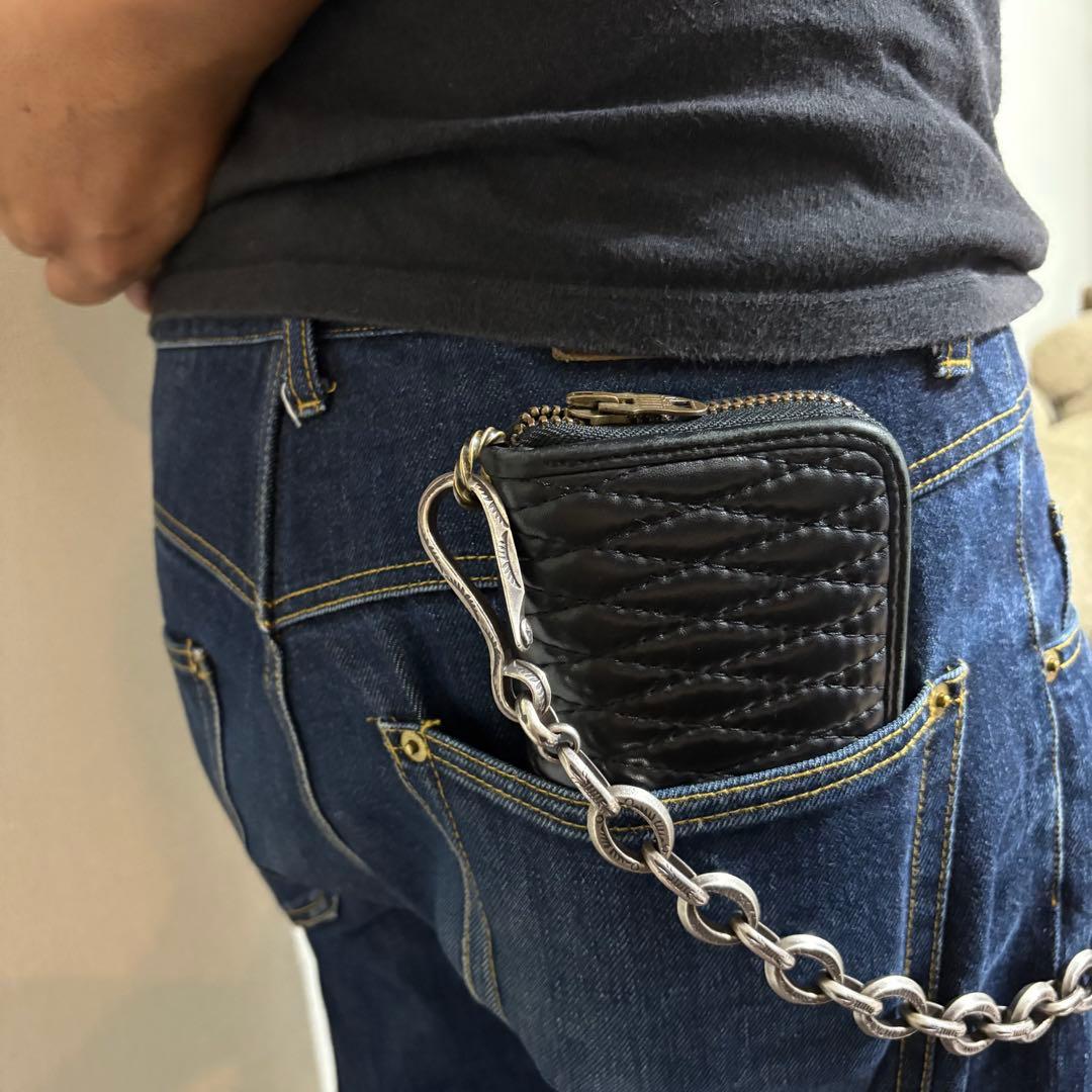 ⭐︎LUCKY JOHN ラッキージョン ウォレットチェーン シルバー