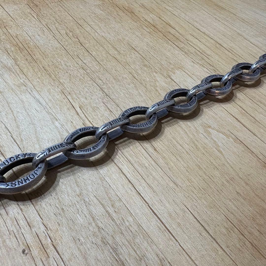 ⭐︎LUCKY JOHN ラッキージョン ウォレットチェーン シルバー