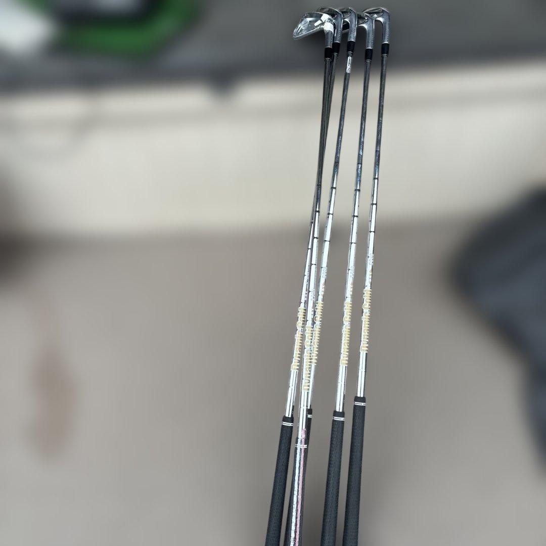 アイアンセット 5本 スチールシャフトスリクソンzx7mk2 アイアン