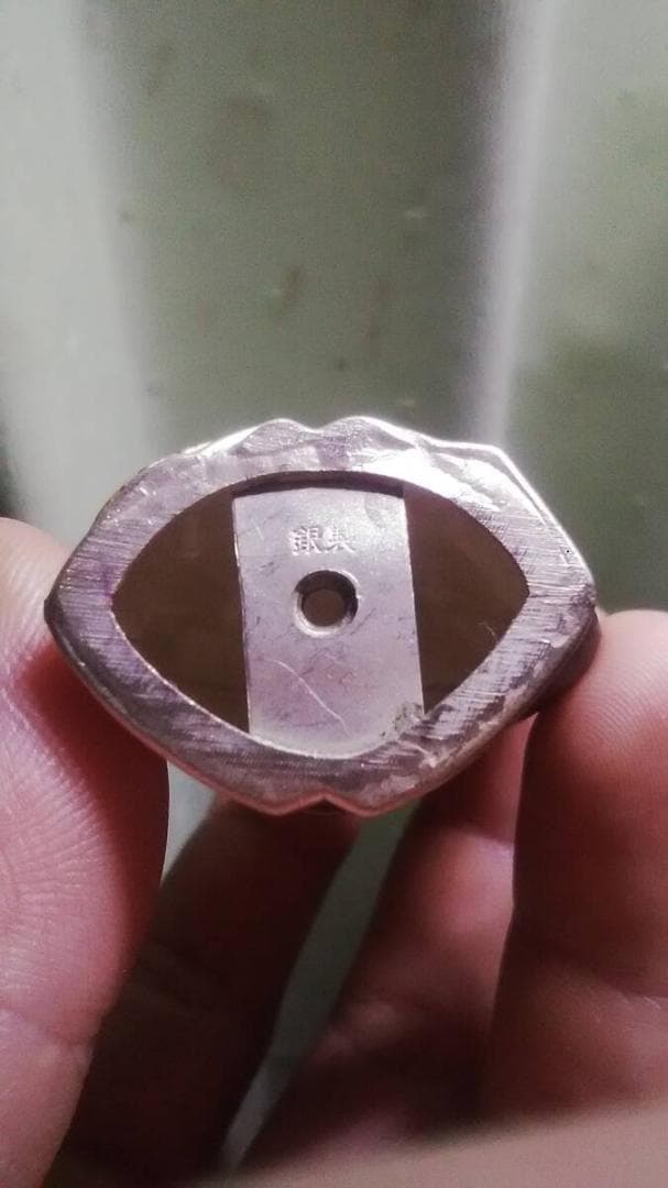 銀製 高砂人形 高砂置物