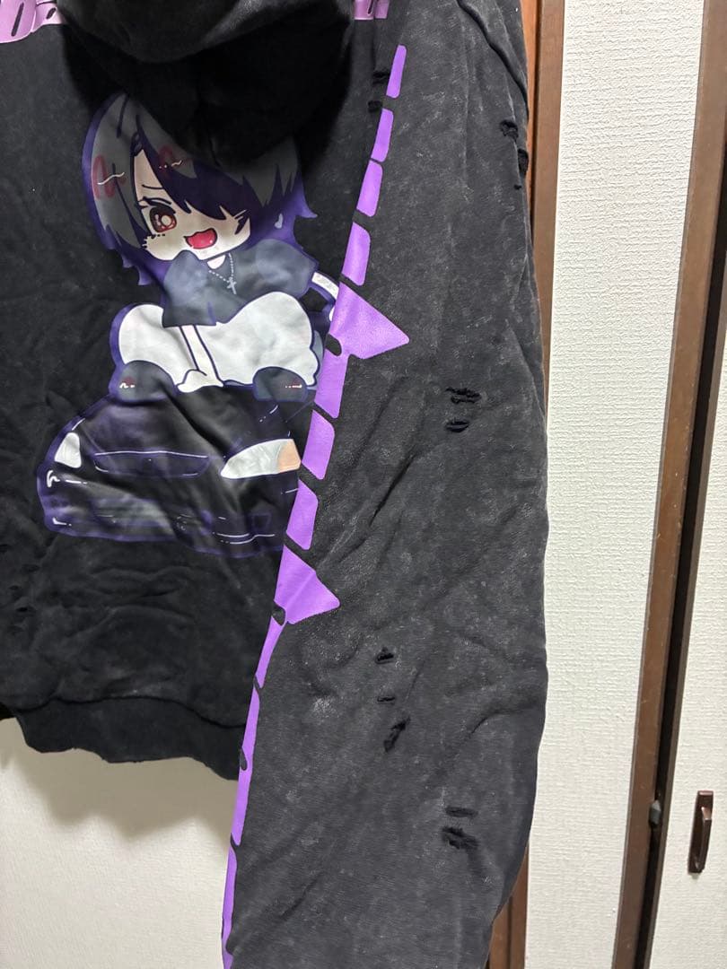 【新品】ゆせまるPSYNYXX コラボパーカー サブカル ユニセックス 黒