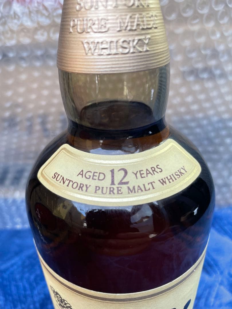 ❷未開封 山崎12年 ピュアモルト響マーク 750ml ウィスキー古酒