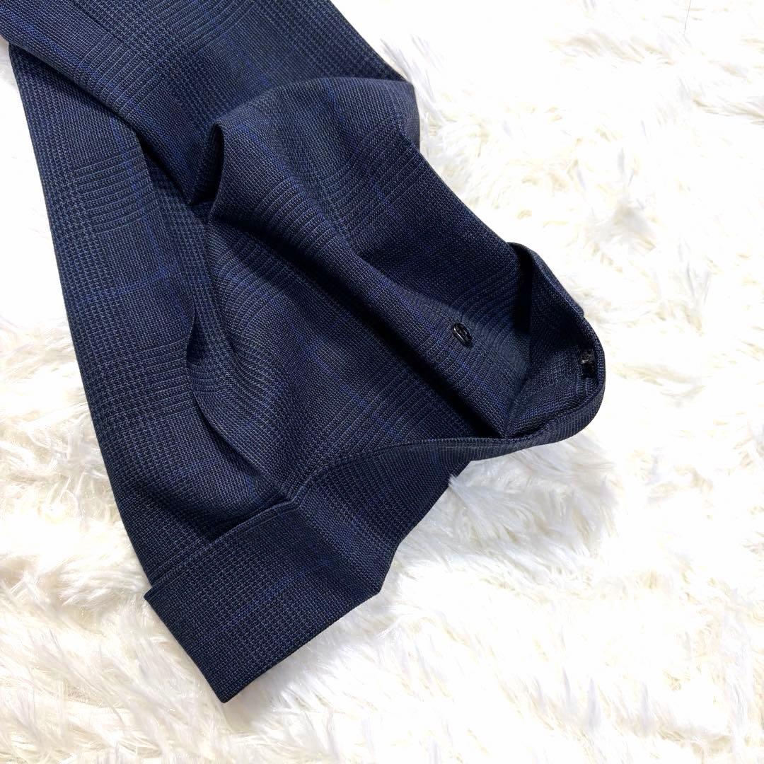BEAMS HERT セットアップ グレンチェック ペンチェック ネイビー 44