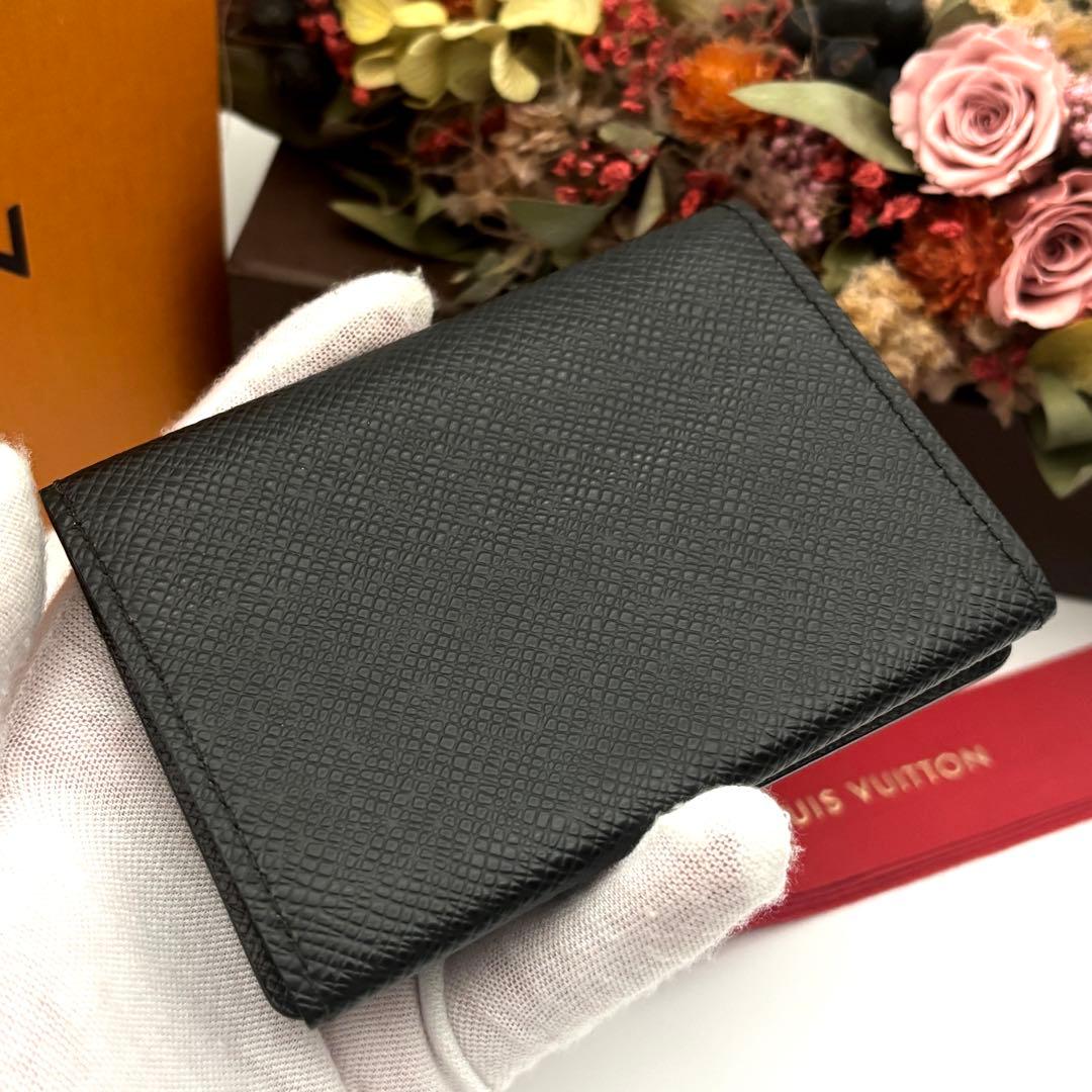 DF様　ルイヴィトン タイガ アンヴェロップ カルト カード 名刺入れ 黒