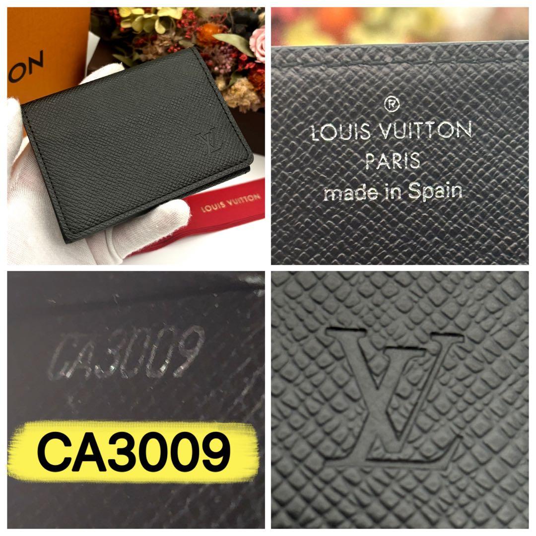 DF様　ルイヴィトン タイガ アンヴェロップ カルト カード 名刺入れ 黒