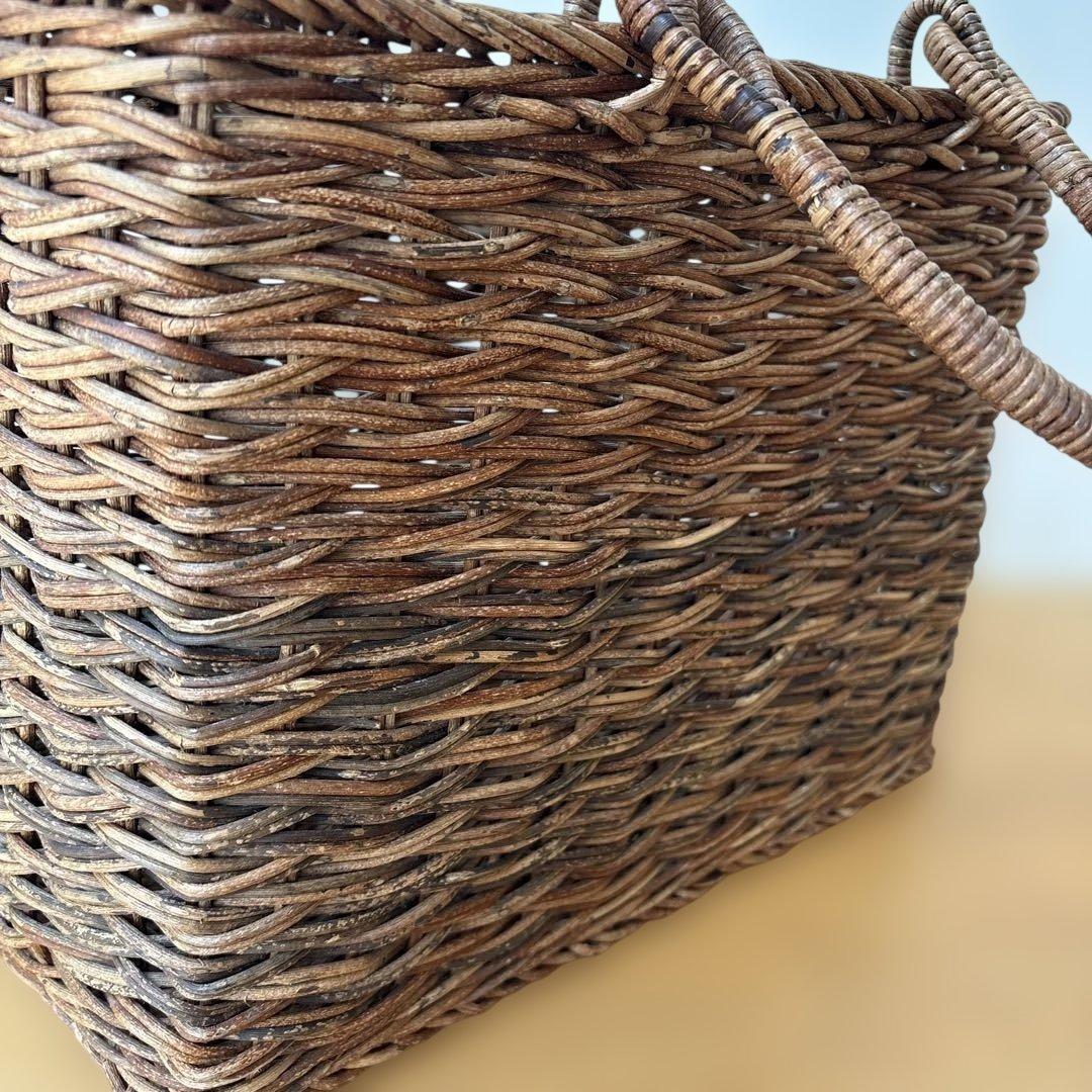 希少 あけび かごバッグ 国産 手仕事