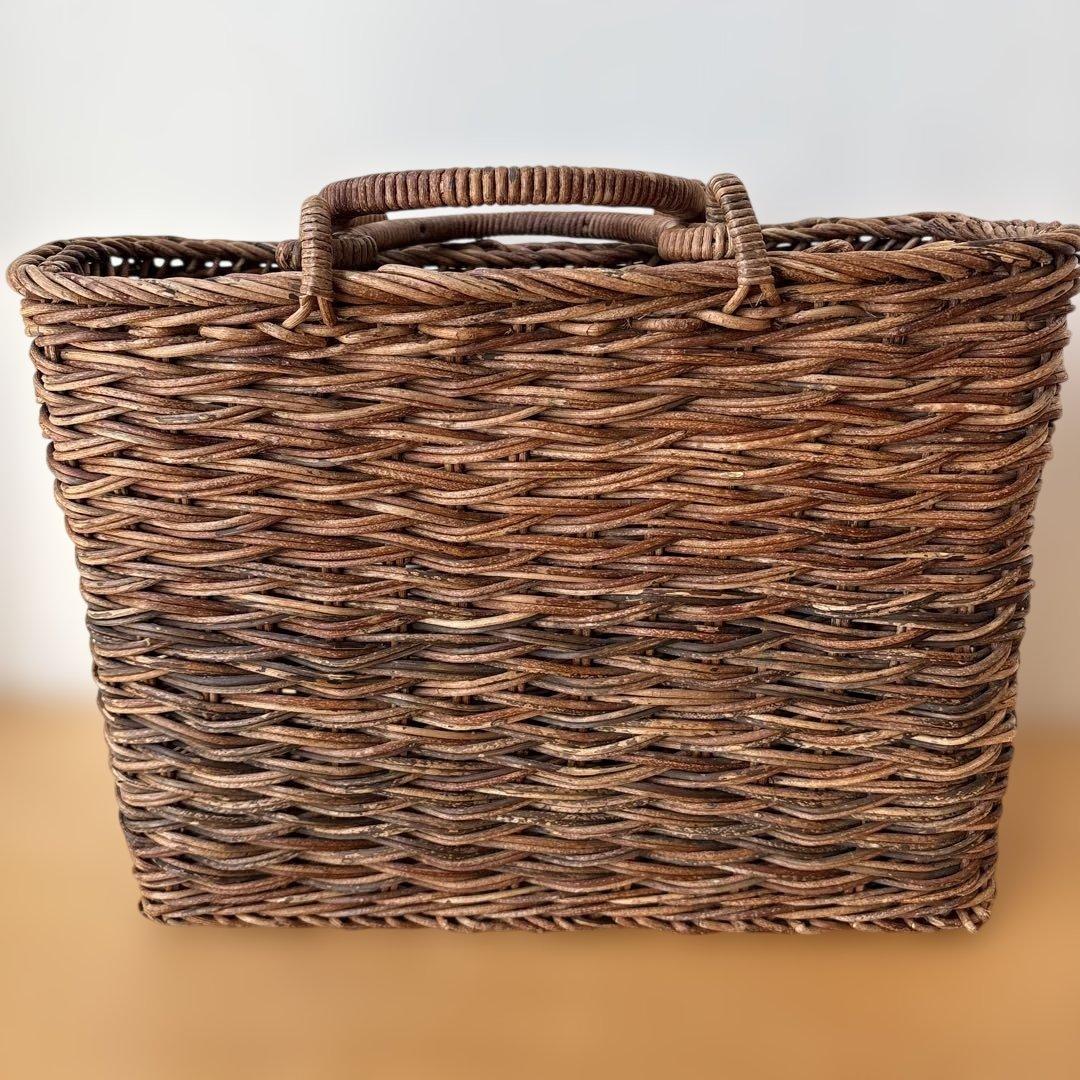 希少 あけび かごバッグ 国産 手仕事