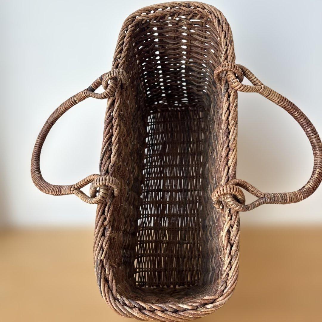 希少 あけび かごバッグ 国産 手仕事