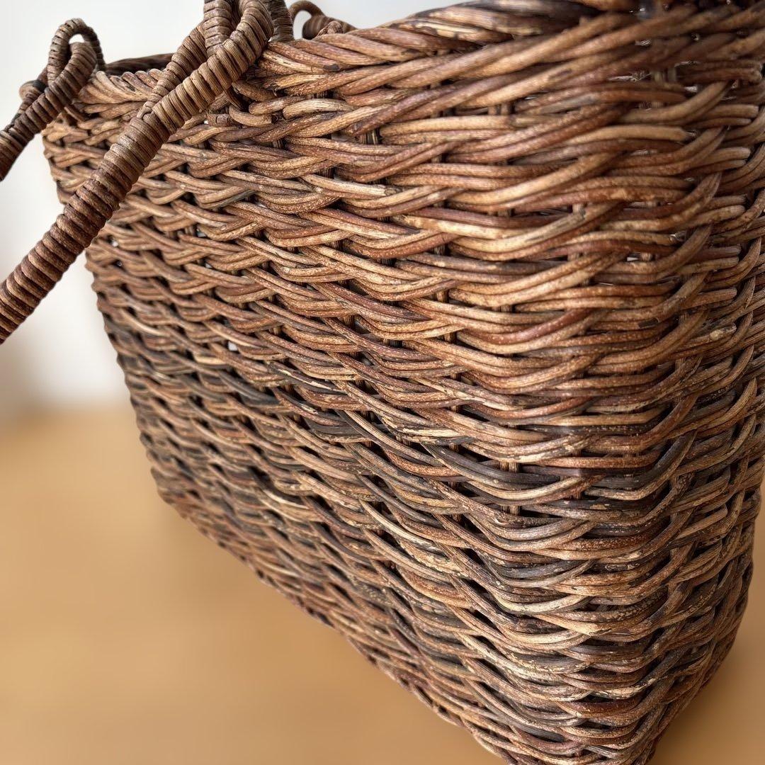 希少 あけび かごバッグ 国産 手仕事