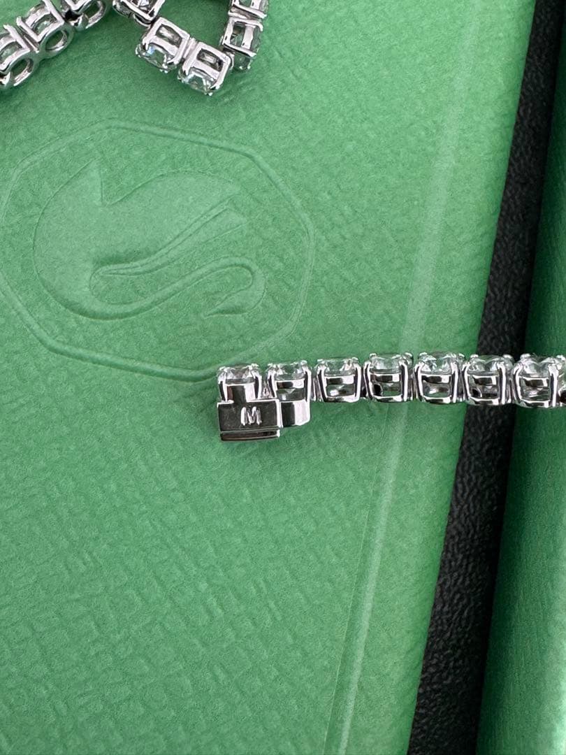 swarovski matrix tennis チェーン　ネックレス