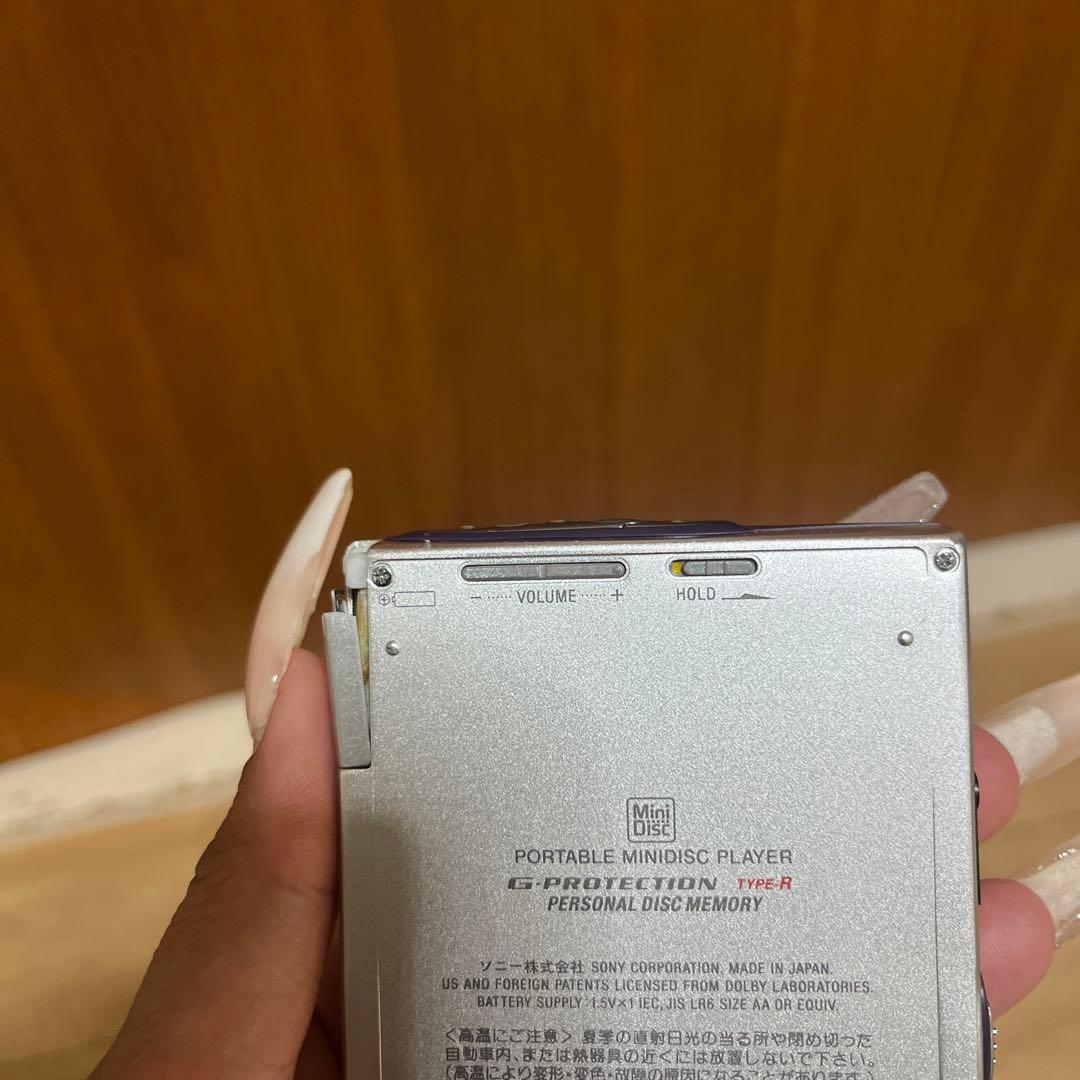 SONY MDウォークマン ポータブルMDプレーヤー MZ-E707