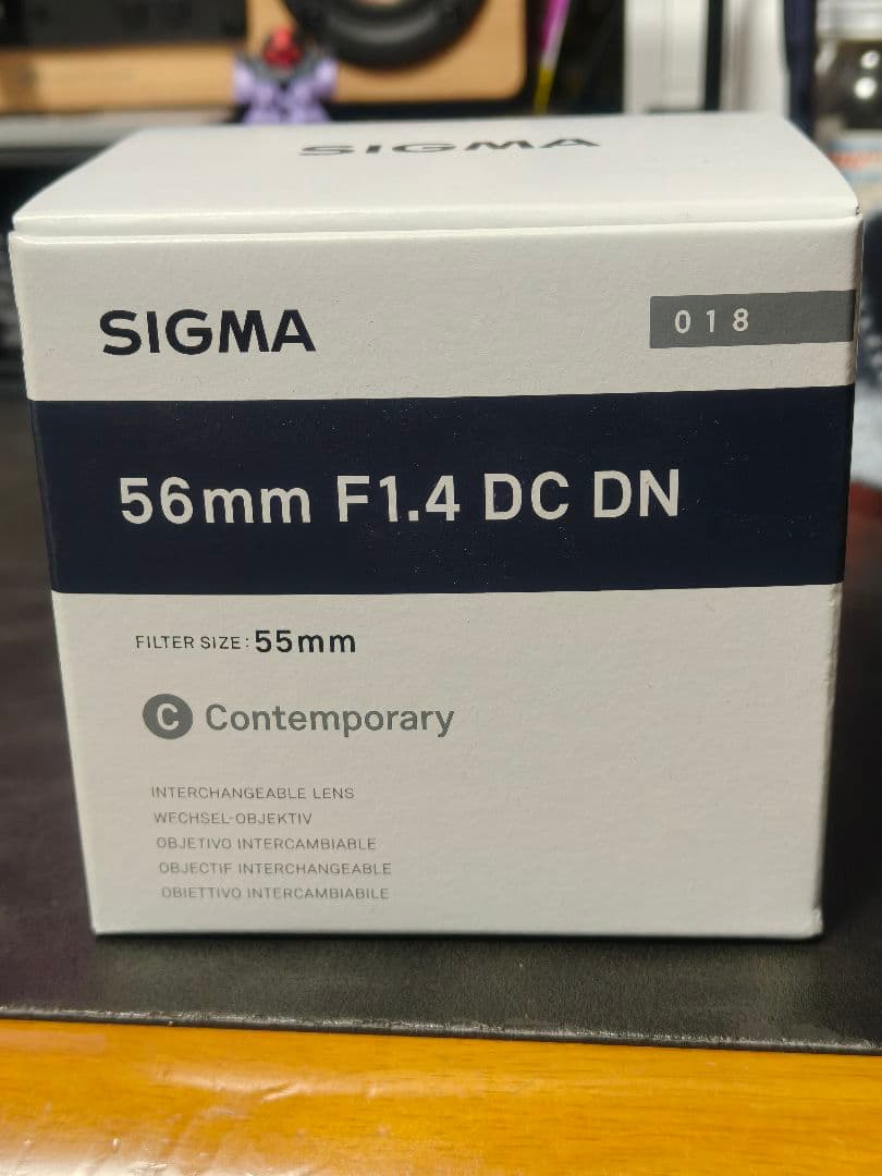 【hoccy】SIGMA 56mm f1.4 DC DN Xマウント