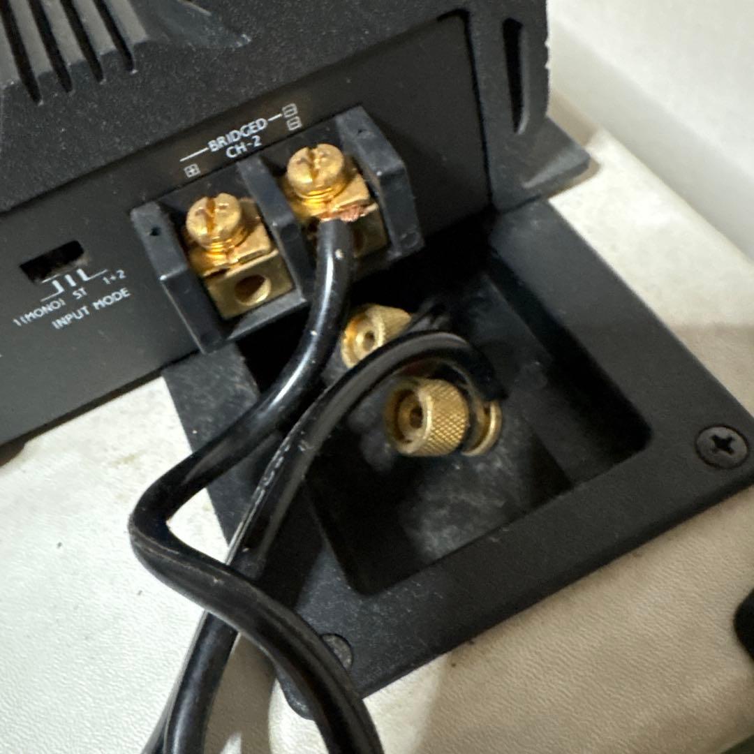 ALPINE ウーファー BASS VR1200 パワーアンプ　MRV-T757