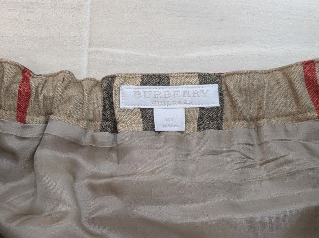 【超美品】BURBERRY プリーツスカート